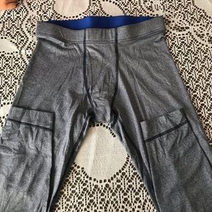 Boys' Capilene® Bottoms small 7-8. Navy blue